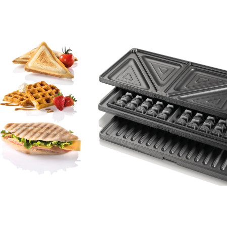 Gorenje | Sandwich maker | SM703GCB | 700 W | Number of plates 3 | Number of pastry 2 | Black