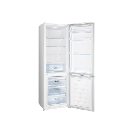 Gorenje RK4182PW4 Refrigerator, E, Free standing, Combi, Height 180 cm, Net Fridge 198 L, Net Freezer 71L, White | Gorenje