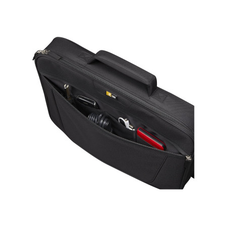 Case Logic | VNCI217 | Fits up to size 17.3 " | Messenger - Briefcase | Black | Shoulder strap