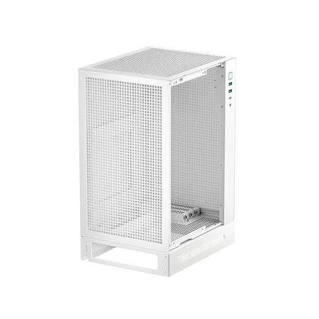 Deepcool PC Gaming Case | CH170 DIGITAL | White | Mini ITX | Power supply included No | ATX PS2