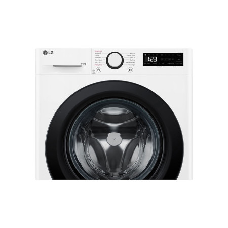 LG | Washing machine with dryer | F4DR509SBW | Energy efficiency class A | Front loading | Washing capacity 9 kg | 1400 RPM | De