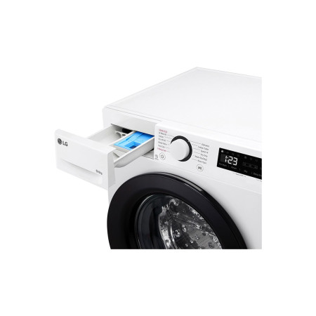 LG | Washing machine with dryer | F4DR509SBW | Energy efficiency class A | Front loading | Washing capacity 9 kg | 1400 RPM | De