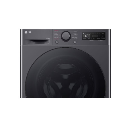 LG | Washing machine with dryer | F4DR510S2M | Energy efficiency class A | Front loading | Washing capacity 10 kg | 1400 RPM | D