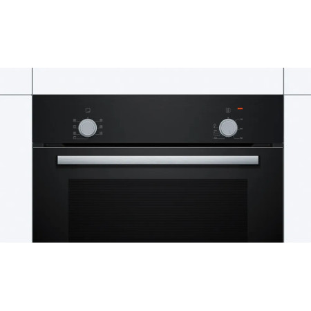 Bosch Oven | HBF010BA0 | 66 L | Electric | Manual | Knobs | Height 59.5 cm | Width 59.4 cm | Black