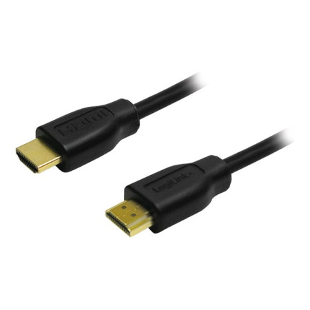 Logilink | HDMI A male - HDMI A male, 1.4v | Black | HDMI | HDMI | HDMI to HDMI | 10 m