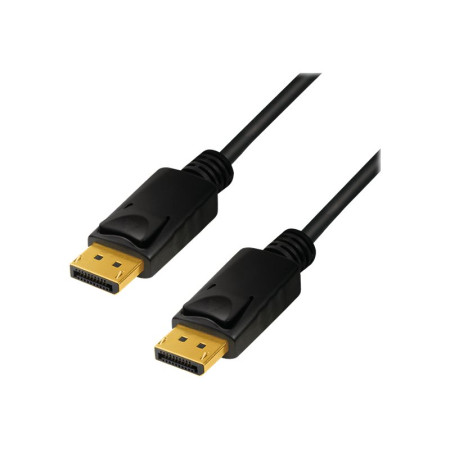 Logilink | DisplayPort Cable | Black | DP Male | DP Male | DP to DP | 1 m