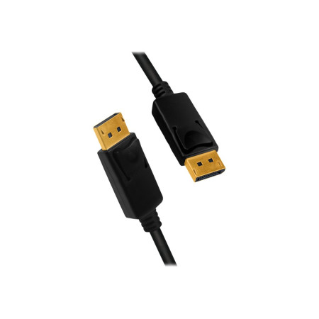 Logilink | DisplayPort Cable | Black | DP Male | DP Male | DP to DP | 1 m