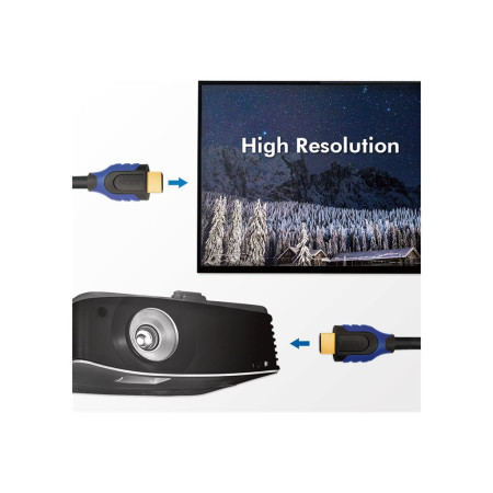 Logilink | Cable HDMI High Speed with Ethernet | Black | HDMI Type A Male | HDMI Type A Male | HDMI to HDMI | 10 m