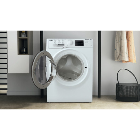 Whirlpool Washing machine | WRSB 7259 WB EU | Energy efficiency class B | Front loading | Washing capacity 7 kg | 1200 RPM | Dep