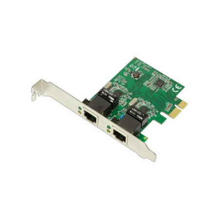 Logilink PC0075, 2-port Gigabit PCI Express network card | Logilink | 2 x Gigabit Lan (RJ 45) | PCIe