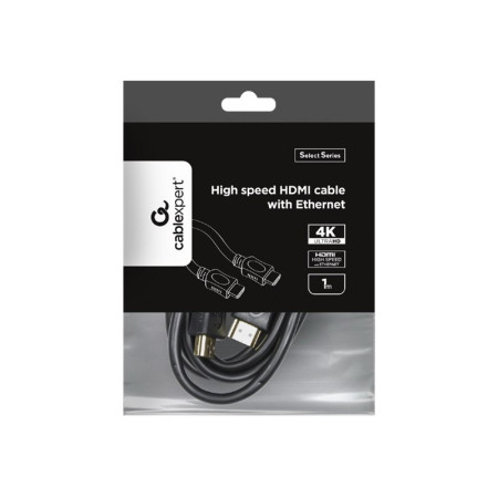 Cablexpert | black | HDMI | HDMI | HDMI to HDMI | 1 m