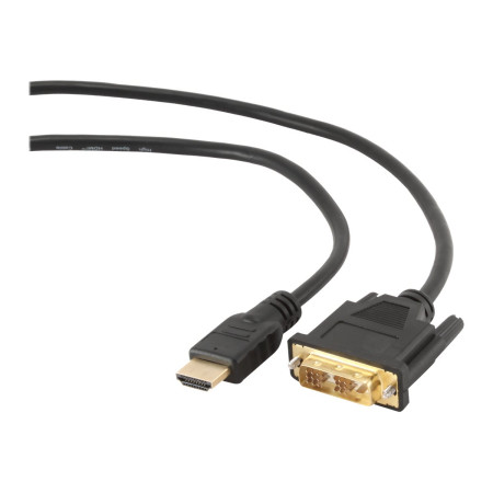 Gembird monitoriaus kabelis HDMI/DVI-DM (18+1) 1.8m | Cablexpert | HDMI to DVI-D | 1.8 m