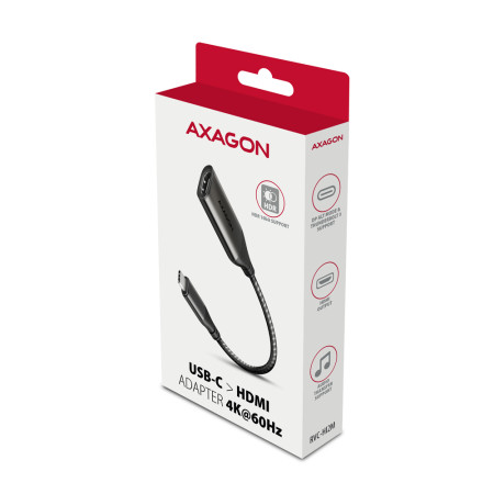 AXAGON | Active converter | USB-C to HDMI | 0.25 m