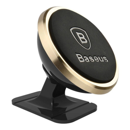 Baseus 360 magnetic cockpit car holder (Overseas Edition) gold