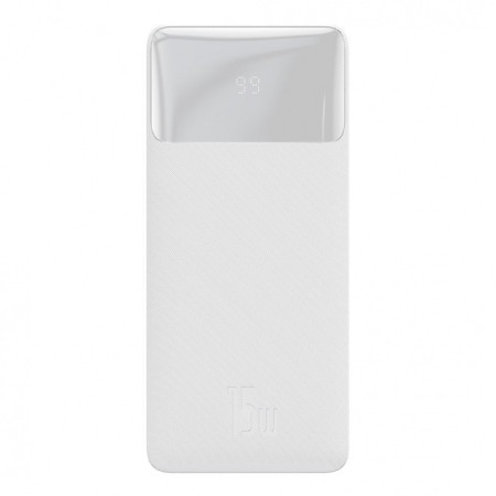 Baseus Bipow Digital Display Power bank 10000mAh 15W White