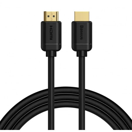 Baseus Cable HDMI 2.0 4K 60 Hz 3D HDR 18 Gbps 2m Black