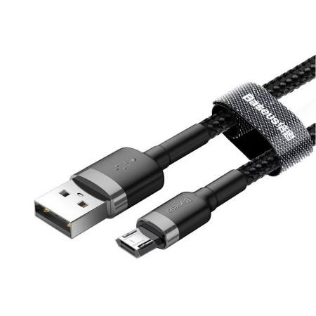 Baseus Cafule Micro USB cable 1.5A 2m Gray+Black