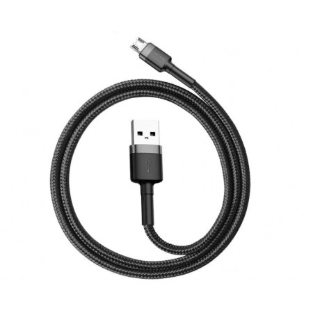 Baseus Cafule Micro USB cable 1.5A 2m Gray+Black