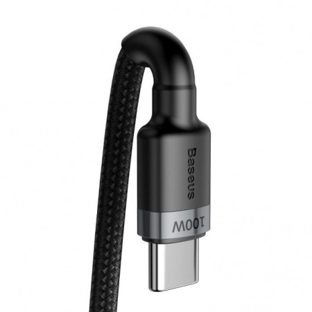 Baseus Cafule PD2.0 100W flash charging USB For Type-C cable (20V 5A)2m Gray+Black