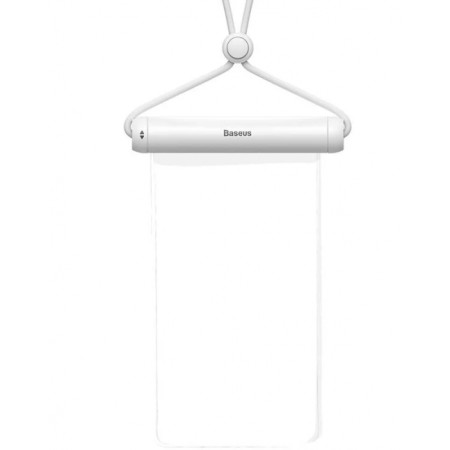 Baseus Cylinder Slide-cover waterproof smartphone bag White