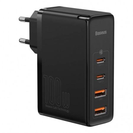 Baseus GaN2 Pro fast charger 100W USB / USB Type C Quick Charge 4+ Power Delivery Black