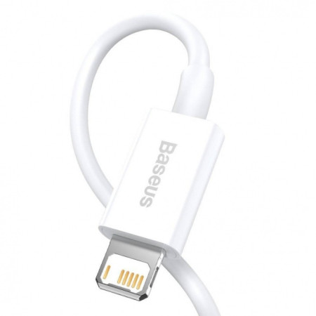 Baseus Superior USB - Lightning cable 2.4A 1m White