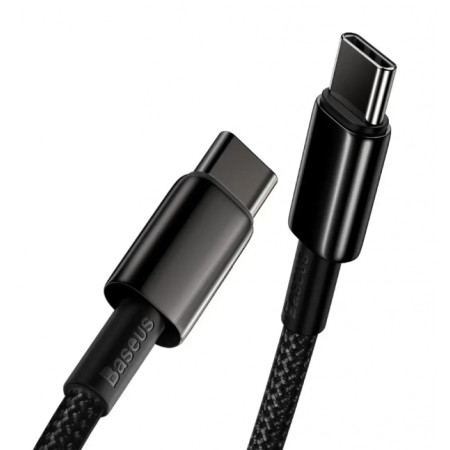 Baseus USB Type C - USB Type C cable Power Delivery Quick Charge 100W 5A 1m Black