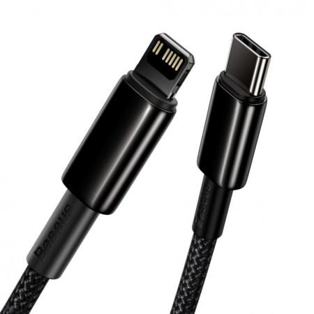 Baseus USB Type C cable - Lightning Fast Charging Power Delivery 20W 2m Black