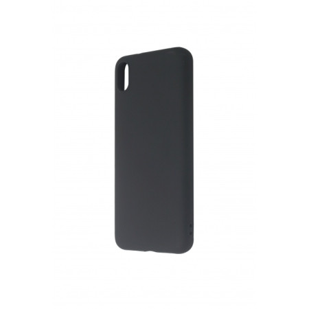 Candy silicone back cover for Xiaomi Redmi 7A (2019), Black