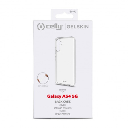 CELLY Gelskin back cover Samsung Galaxy A54 5G, Transparent