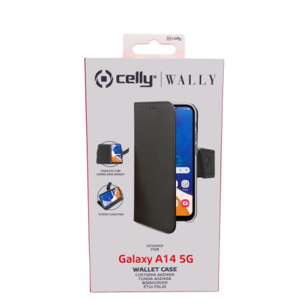 CELLY Wally case Samsung Galaxy A14 5G, Black