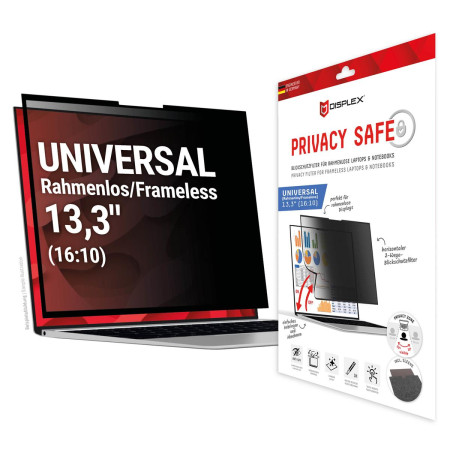 DISPLEX Privacy Safe Uni (Frameless) 13,3", 16:10