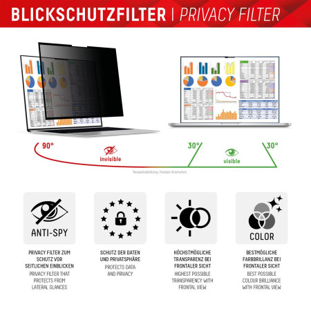 DISPLEX Privacy Safe Uni (Frameless) 13,3", 16:10