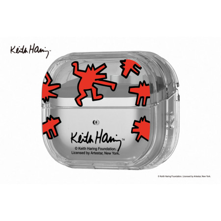 FPR630SBARW Samsung Buds3 Keith Haring Slickback Clear Case