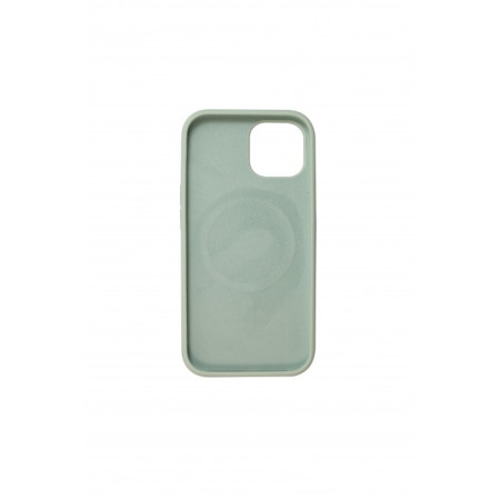 JM MAGSAFE REGULAR DEFENSE SILICONE for iPhone 15 Light Green