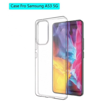 JM NAKE ANTI-BACTERIA TPU case for Samsung Galaxy A53 Clear