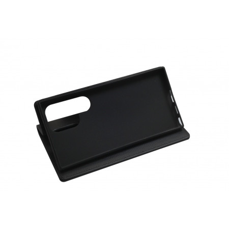 JM STAND FLIP CASE for Galaxy S24 Plus Black