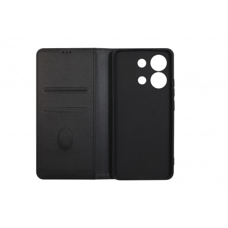 JM STAND FLIP CASE for Xiaomi Redmi Note 13 Black