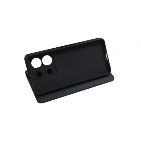 JM STAND FLIP CASE for Xiaomi Redmi Note 13 Pro Black