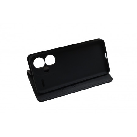 JM STAND FLIP CASE for Xiaomi Redmi Note 13 PRO+ Black