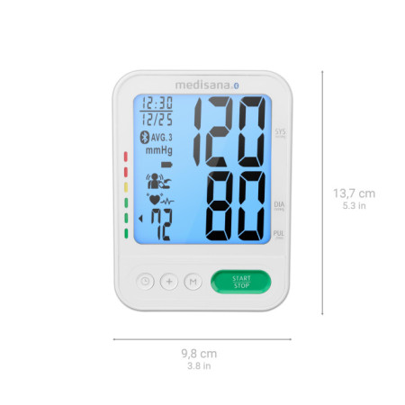 Medisana BU 584 Connect Upper Arm Blood Pressure Monitor white