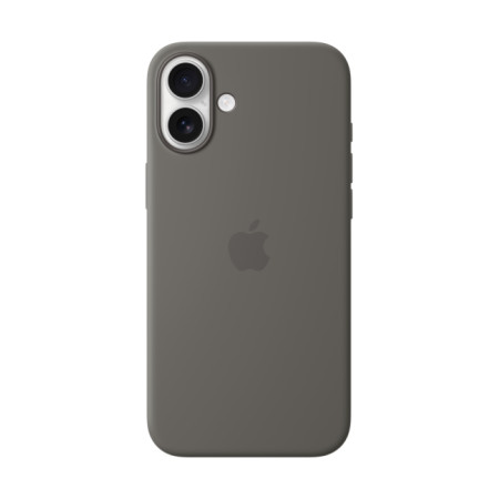 MYYC3ZM/A iPhone 16 Plus Silicone Case with MagSafe, Stone Gray