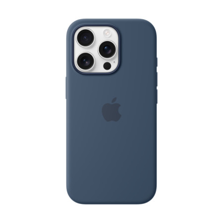 MYYK3ZM/A iPhone 16 Pro Silicone Case with MagSafe, Denim