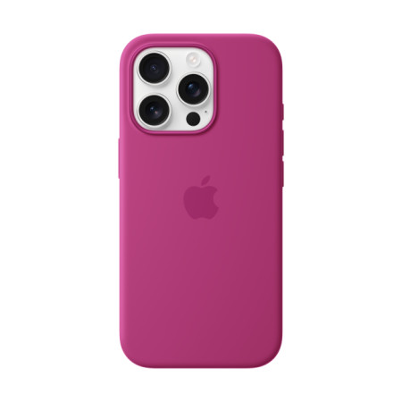 MYYN3ZM/A iPhone 16 Pro Silicone Case with MagSafe, Fuchsia