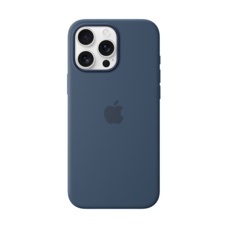 MYYU3ZM/A iPhone 16 Pro Max Silicone Case with MagSafe, Denim