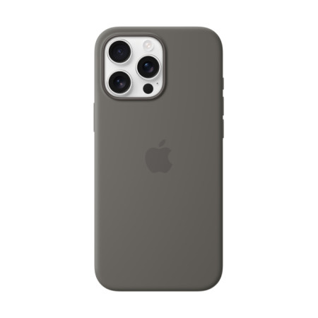 MYYV3ZM/A iPhone 16 Pro Max Silicone Case with MagSafe, Stone Gray