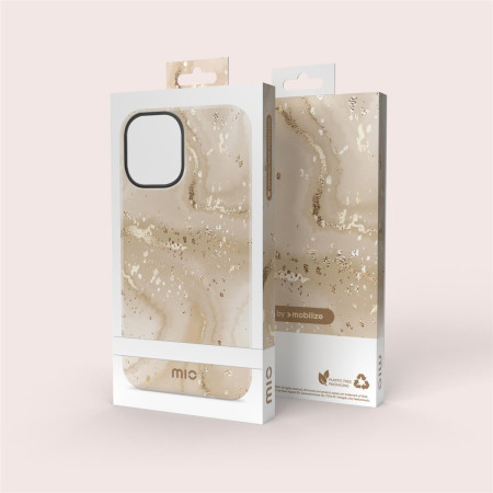 MIO Gold Marble Magsafe Compatible for iPhone 16 Plus