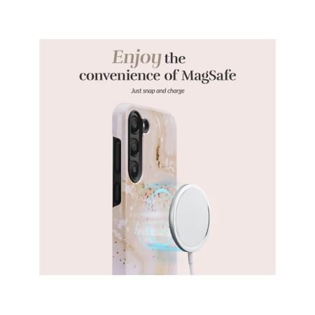 MIO Gold Marble Magsafe Compatible for Samsung A55 5G