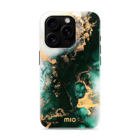 MIO Green Marble Magsafe Compatible for iPhone 16 Pro