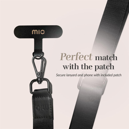 MIO Lanyard strap Black